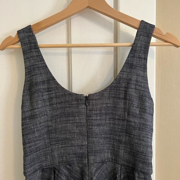 JAYGODFREY dress chambray heathered asymmetrical mini - Picture 5 of 6